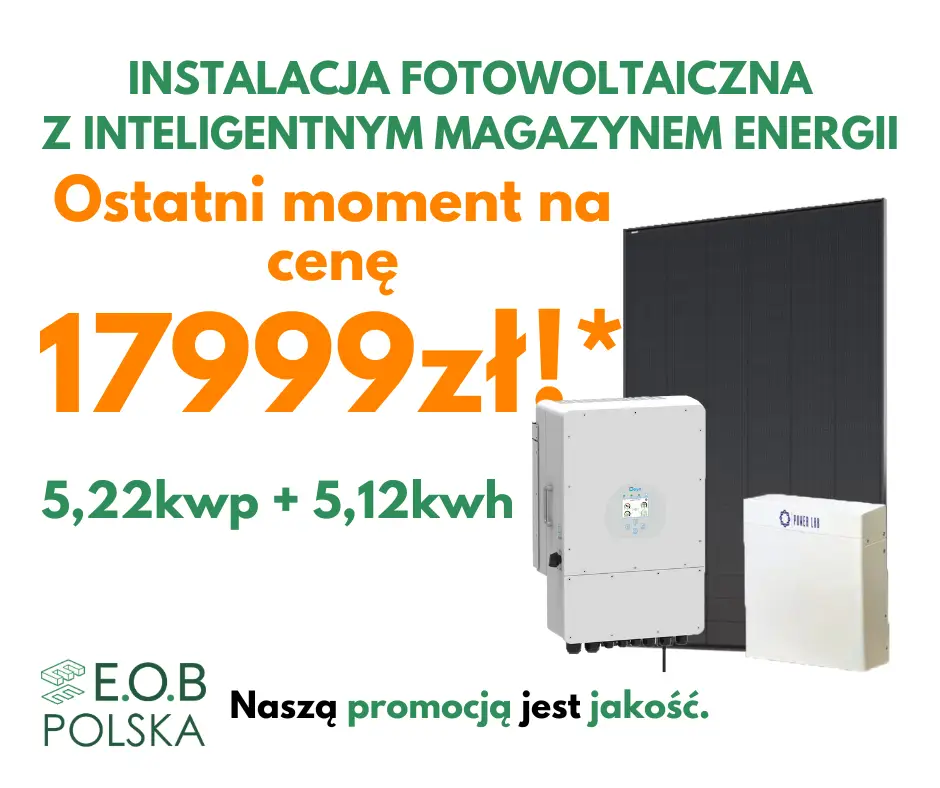 Marcowa PROMOCJA na instalację z magazynem energii!